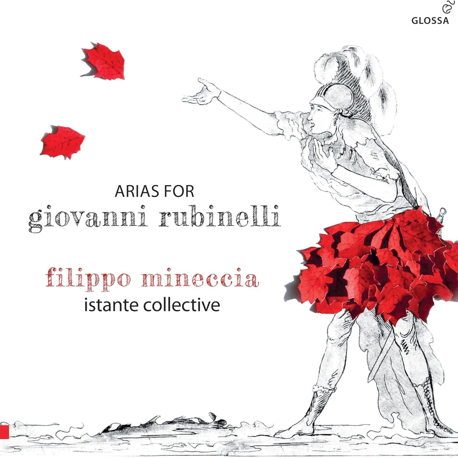 "Arias for Giovanni Rubinelli" Album artwork, copyright Glossa Harmonia Mundi